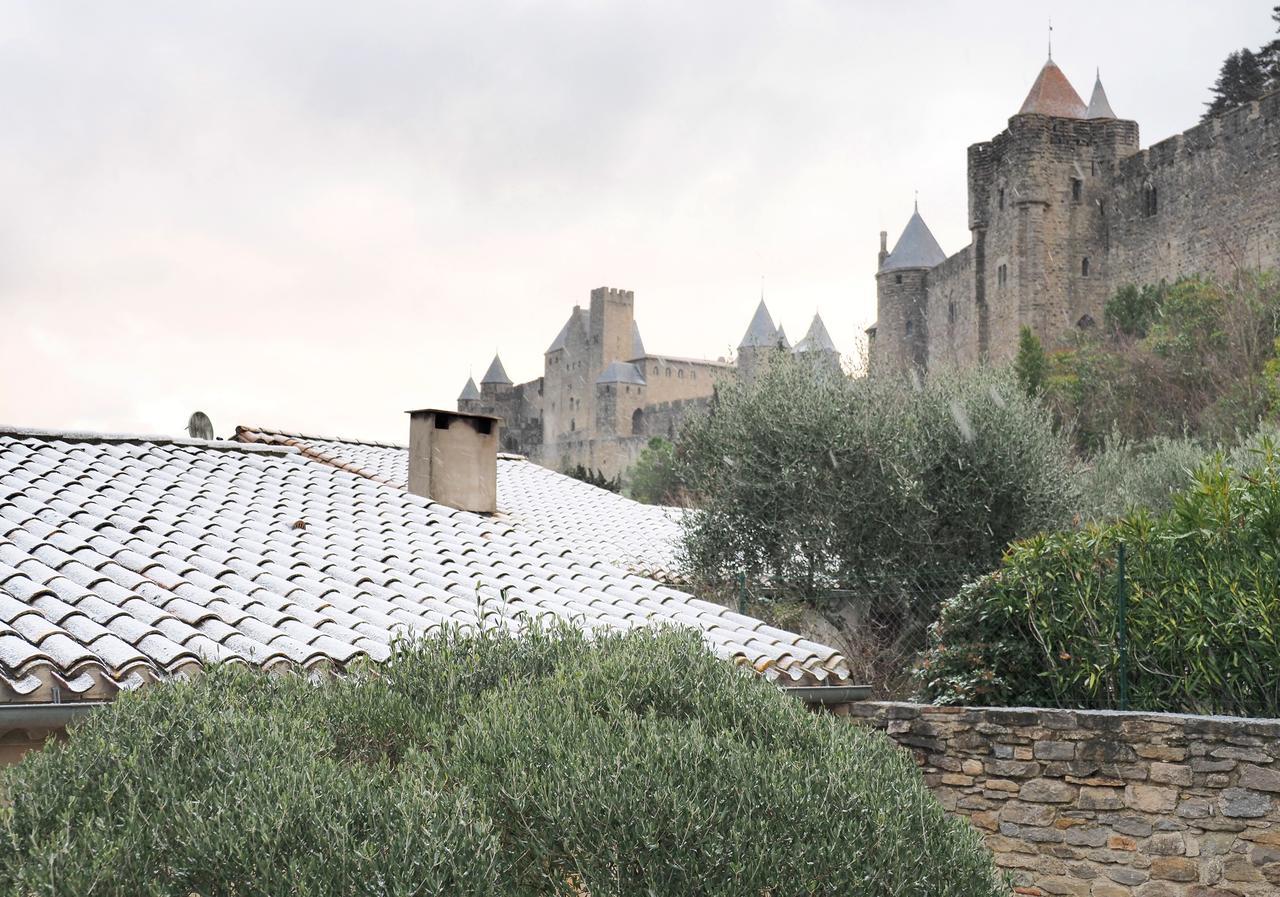 Villa Sous Les Courtines Carcassonne Exterior foto
